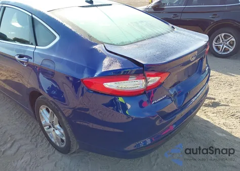 2016 Ford Fusion Se from USA, damaged, VIN 3FA6P0HD5GR169993